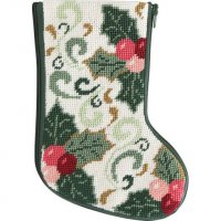 mini Christmas stocking needlepoint kits