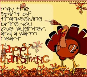 Thanksgiving greeting