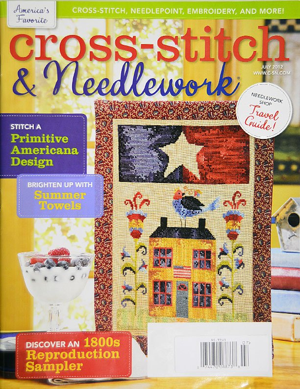 Журнал cross-stitch and needlework Журнал cross-stitch and needlework