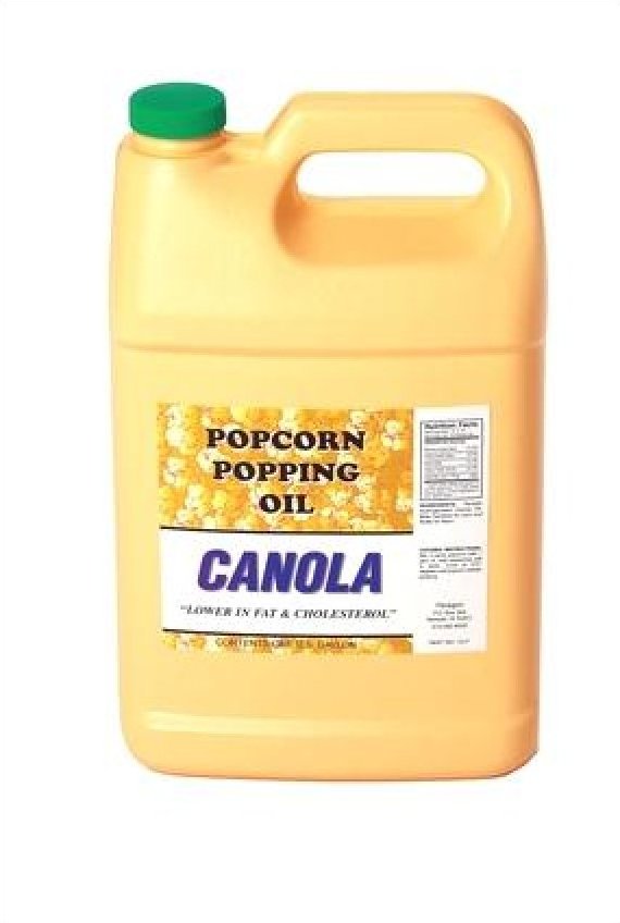 Canola popping oil one gallon