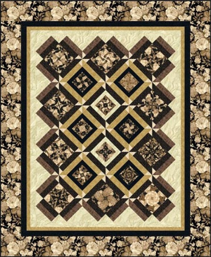 Elegance quilt pattern by Quilt Moments 897284002215