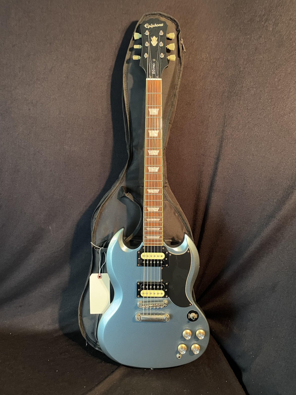 2019 Epiphone SG Pro Limited Pelham Blue