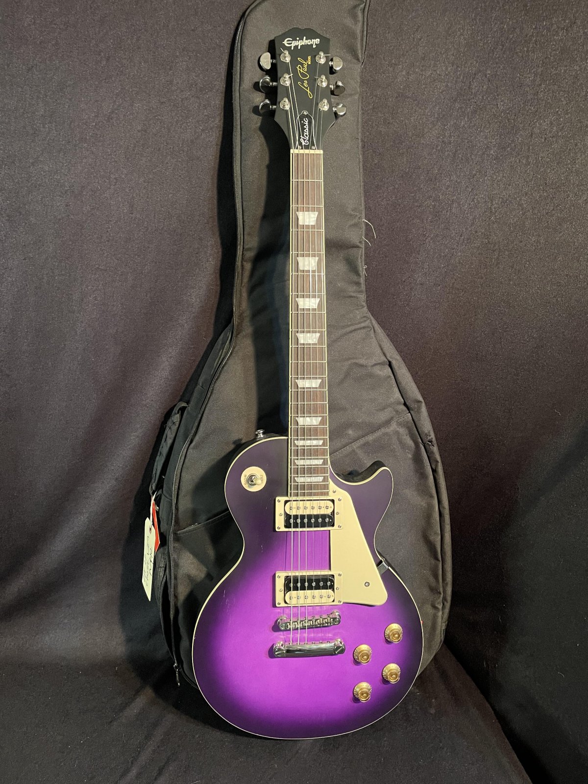 2022 Epiphone Les Paul Classic Worn Purple