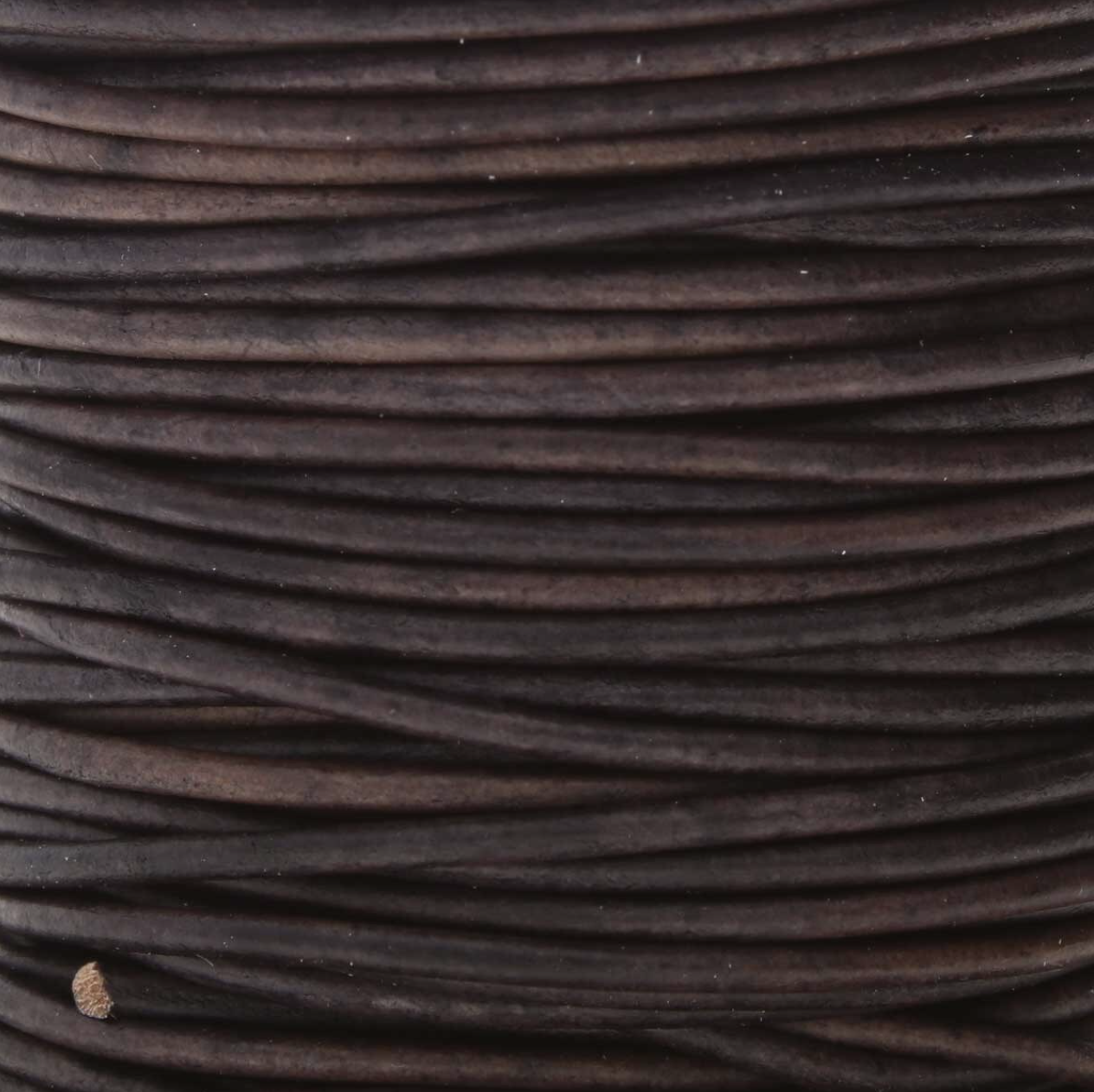 Leather Cord by the yard - 1.5mm