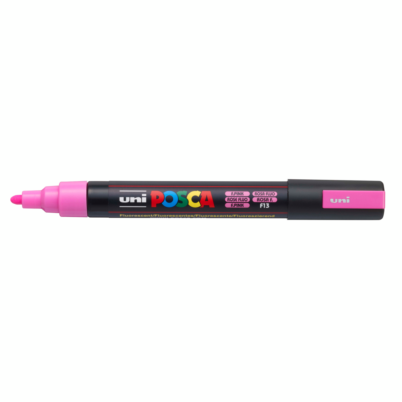 ⑤❣️蘭❣️Ｎｏ1099 ダイクロフリモント・ピンクパープル❶20個 POSCA PC-5M MEDIUM FLUORESCENT PINK - 4902778198070
