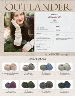 Outlander Mrs Fitz/s Armwarmers