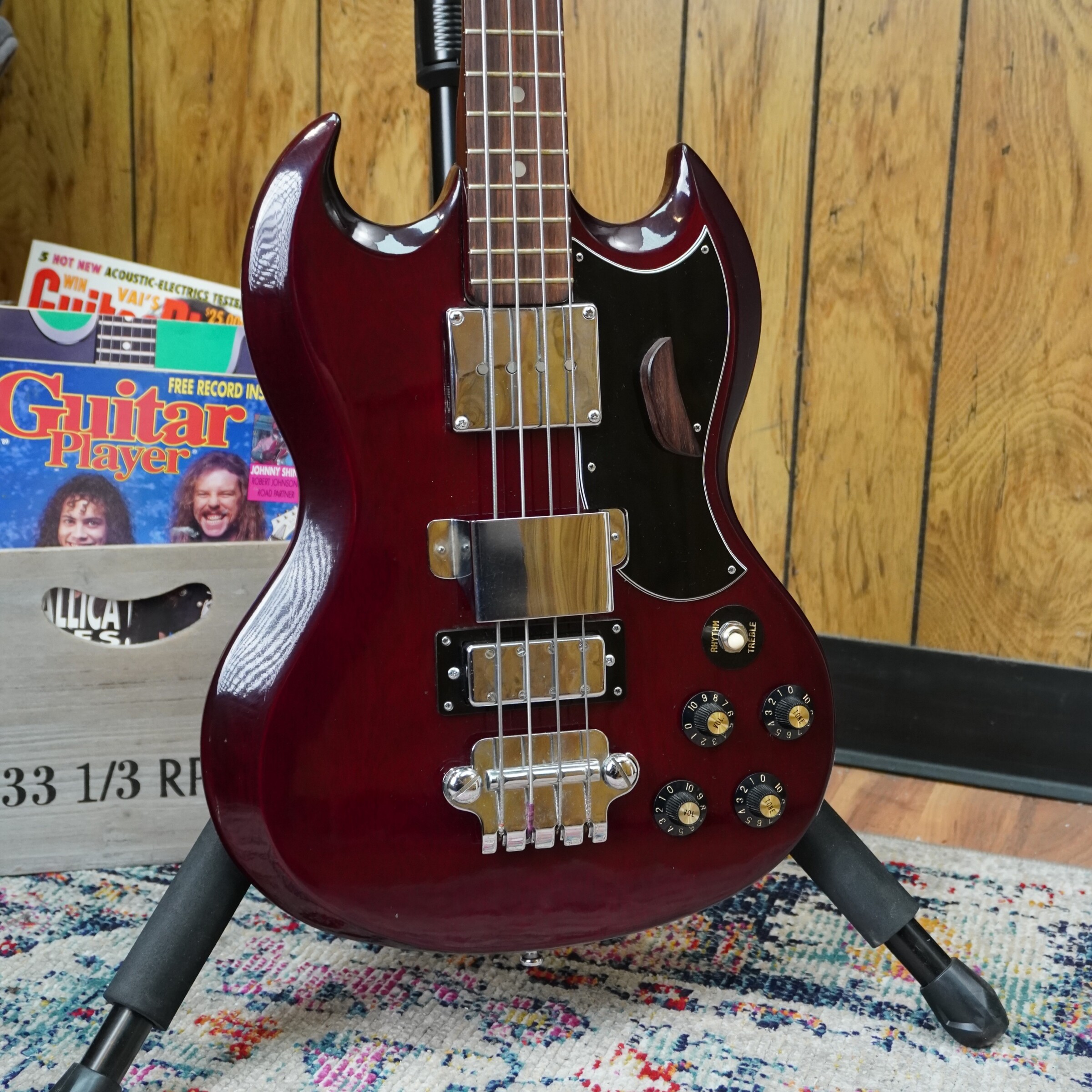 Used Vintage Japanese Lawsuit EB-3 Bass 