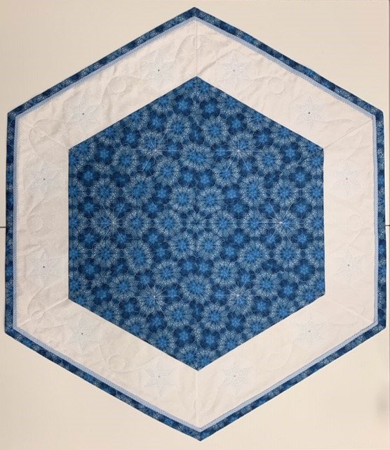 hexagon table topper pattern