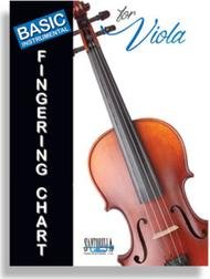 BASIC INSTRUMENTAL FINGERING CHART FOR VIOLA (TS557 ) - 9781585609178