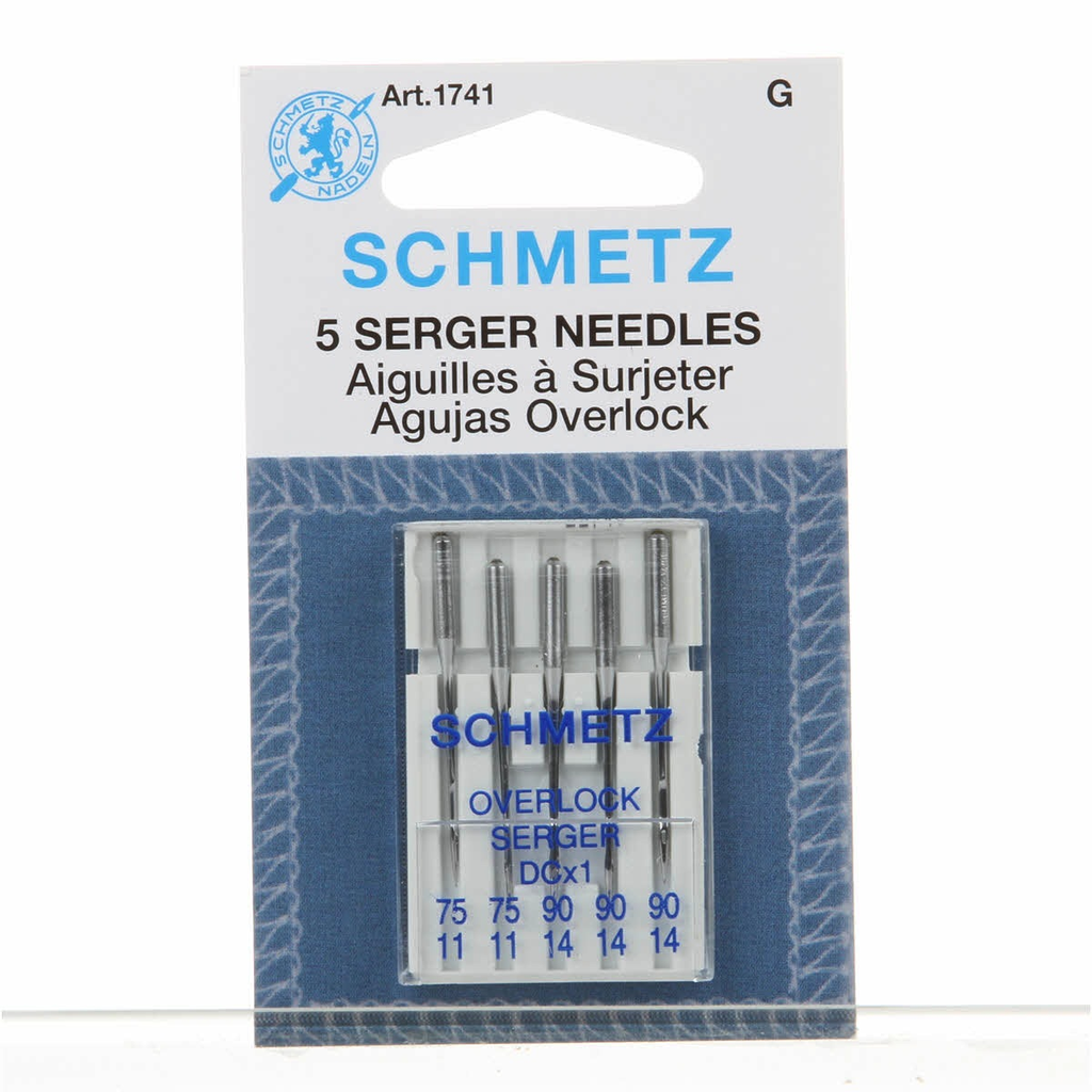 SCHMETZ Sewing Machine Needles, DCX27 SUK,20 Pieces/Lot, For Industrial  Serger/ Overlock Sewing Machines,Great Quality