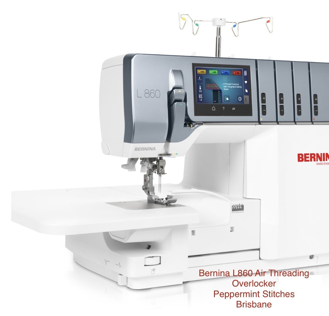 Bernina L860 Air Threading Overlocker/Serger with Automatic Tension In Stock