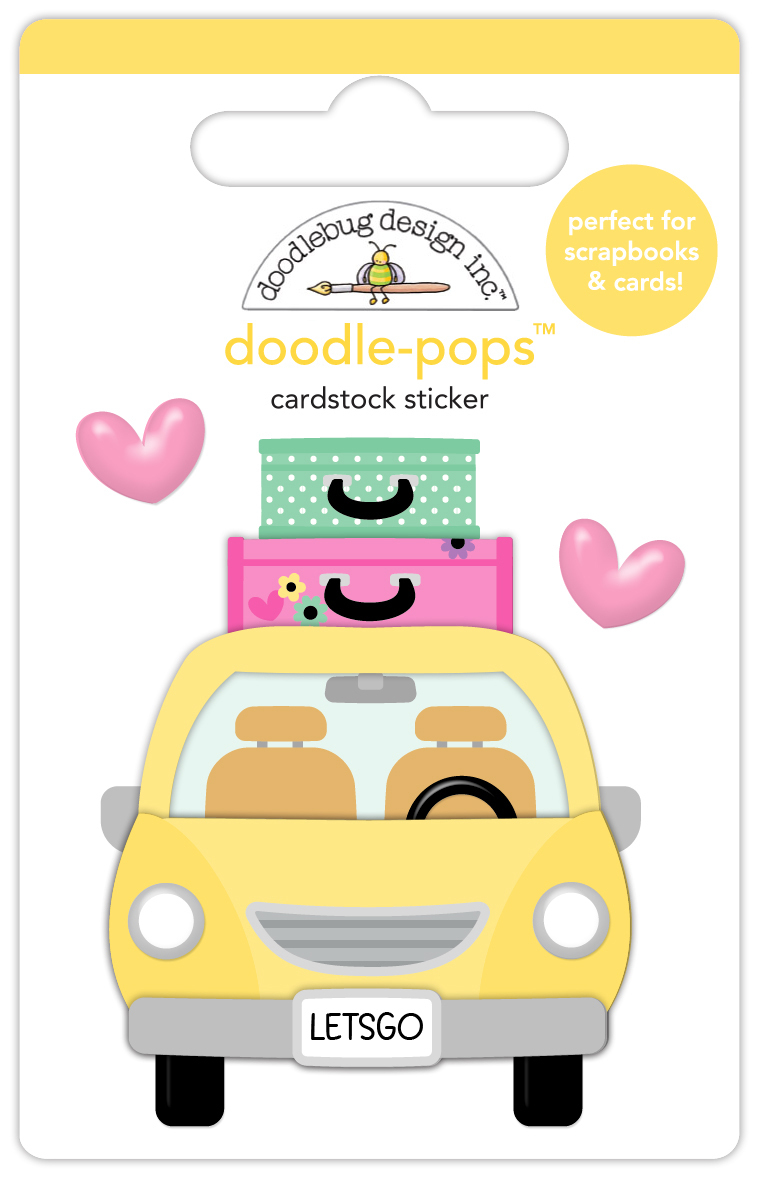 Doodlebug - Color Me Crafty - Doodle-pops - Girl's Getaway