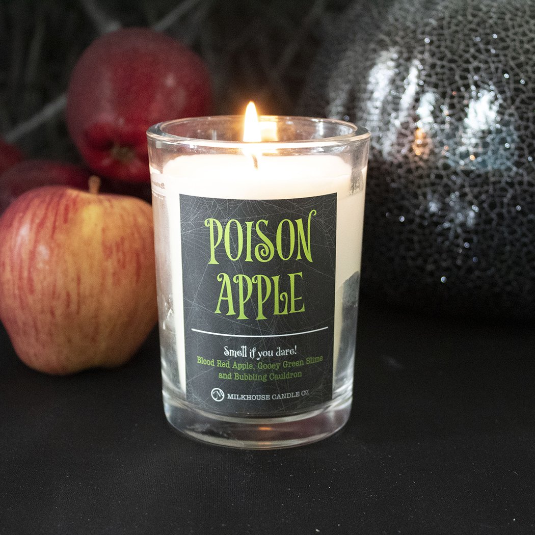 Milkhouse Candles Limited Edition 6oz Tumbler JarPoison Apple