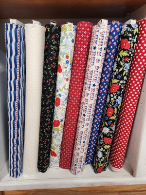 Red White & Bloom Bolts 2