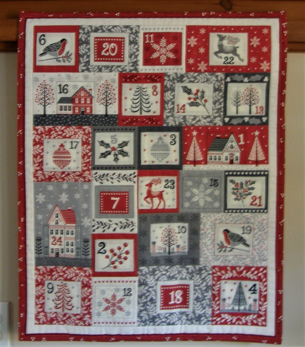 Finished Scandi Advent Calendar Finished Scandi Advent Calendar