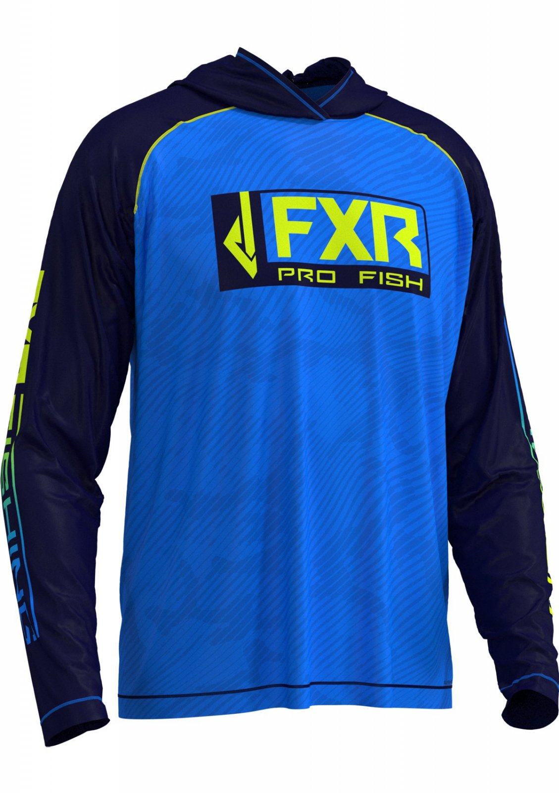 FXR Mens Helium T-Shirt 2021 Blue//Grey - Large