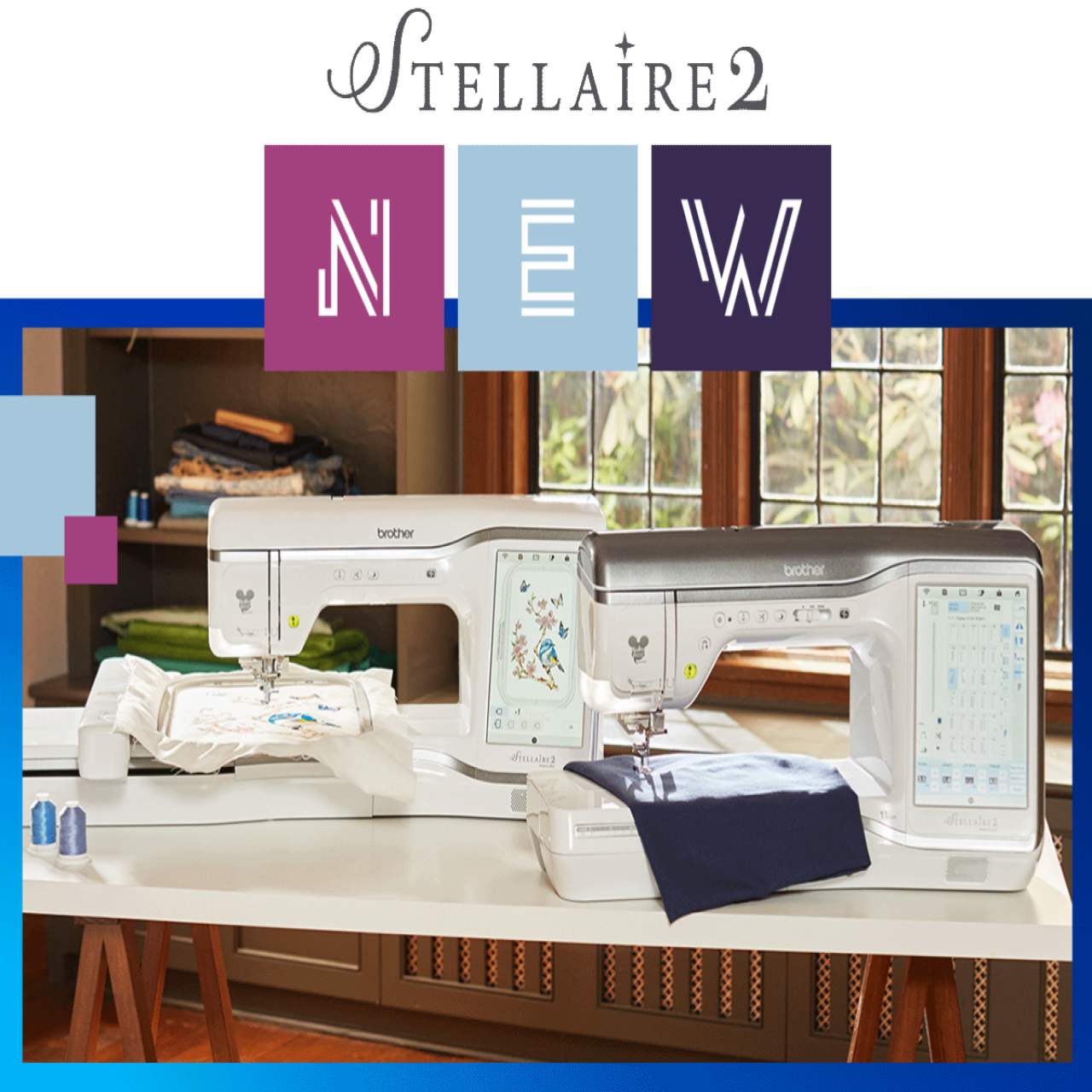 SEW WHAT IS NEW WITH BROTHER DEMO!