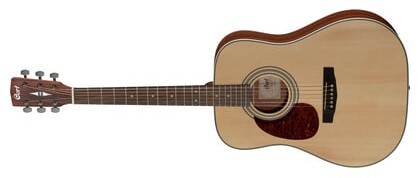Cort Left Handed Open Pore Acoustic Guitar EARTH70-LH-OP