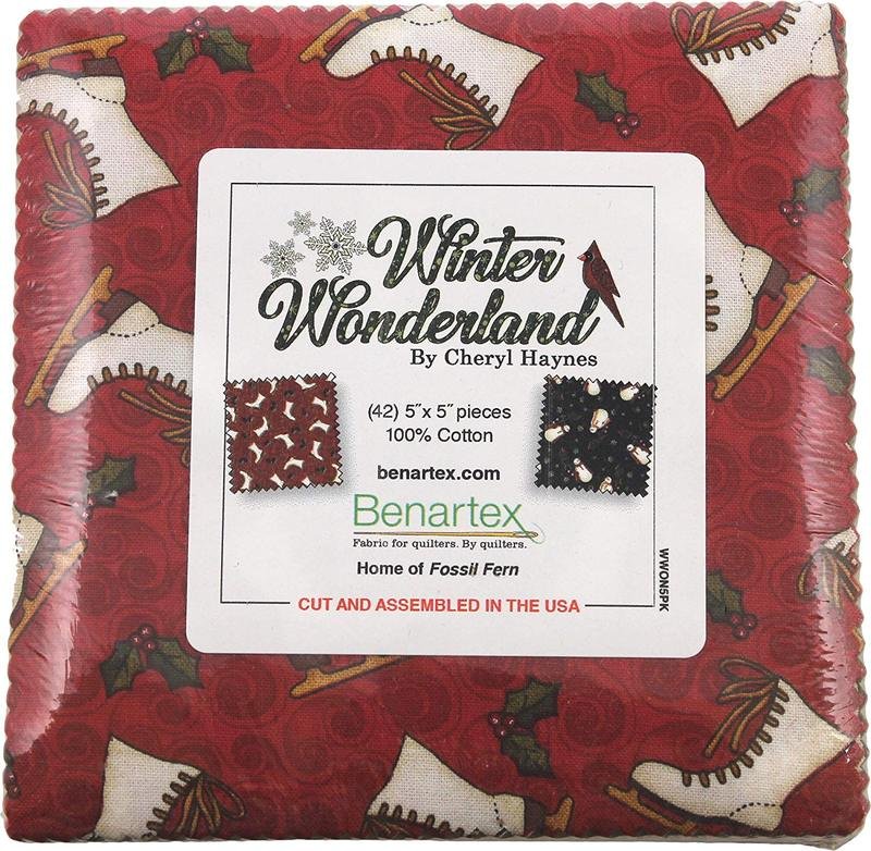 Benartex Winter Wonderland Charm Pack