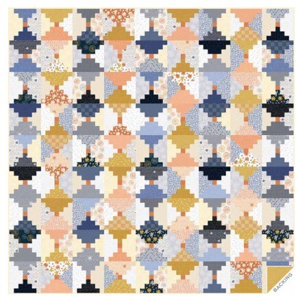 Courthouse Cottage Quilt featuring Conway Cottage Free Digital Pattern Download
