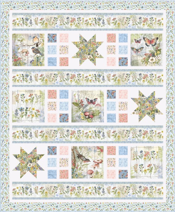 Song of Nature Free Digital Pattern featuring Nature’s Serenade by Susan Winget 