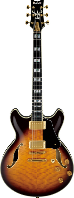 Ibanez JSM100VT John Scofield Signature  6str Electric Guitar w/Case - Vintage Sunburst