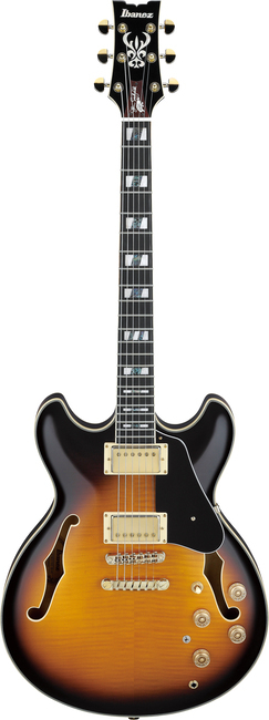 Ibanez JSM10VYS John Scofield Signature  6str Electric Guitar w/Case - Vintage Yellow Sunburst