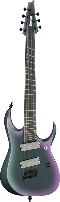 Ibanez RGD71ALMSBAM RGD Axe Design Lab Multi Scale 7str Electric Guitar - Black Aurora Burst Matte