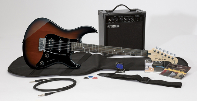Yamaha GIGMAKER EG-OVS GIGMAKER EG PAC012DLX OLD VIOLIN SUNBURST W/AMP GUITAR PKG