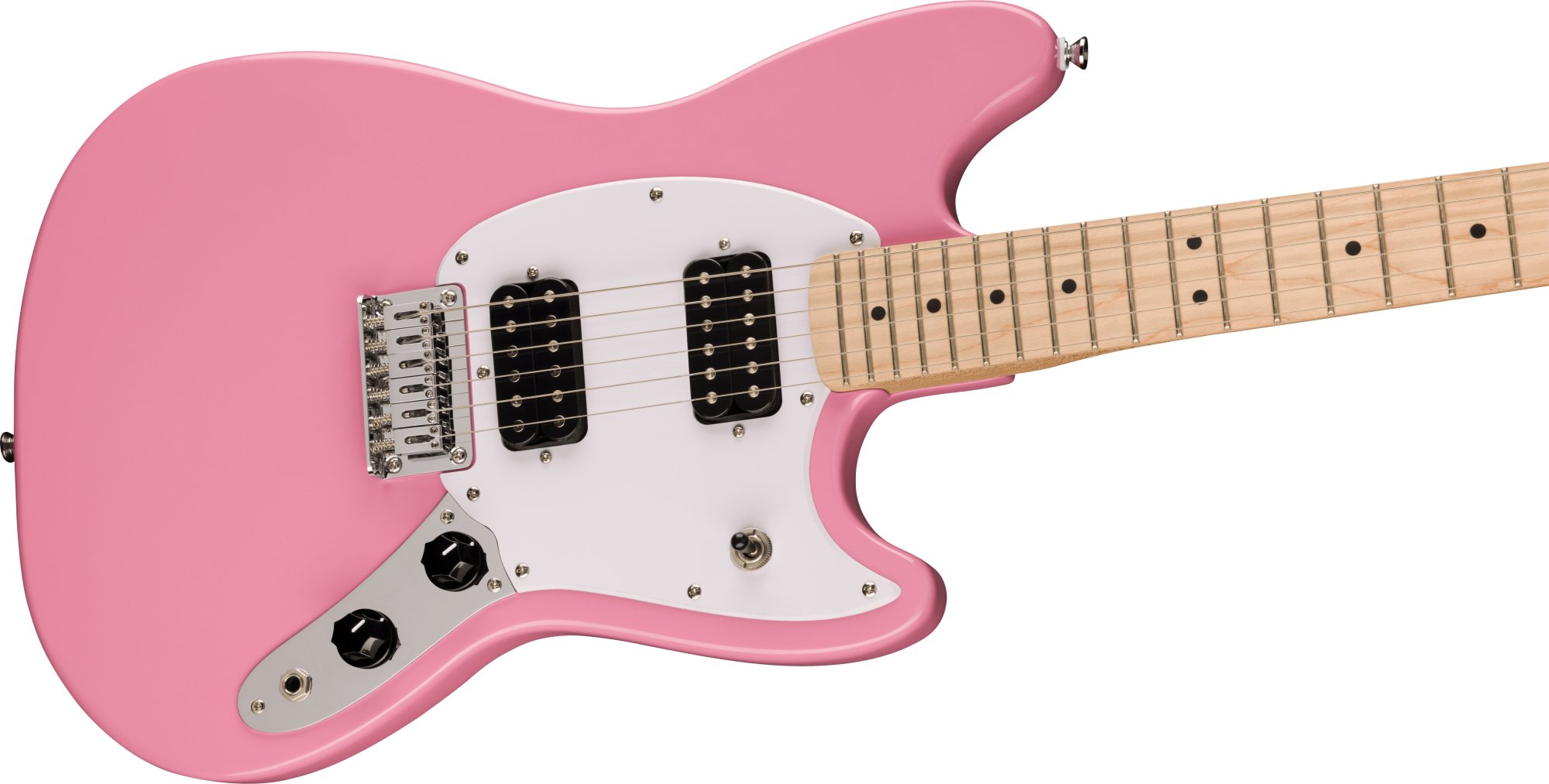 Squier Sonic Mustang HH Flash Pink (new) - 717669816346