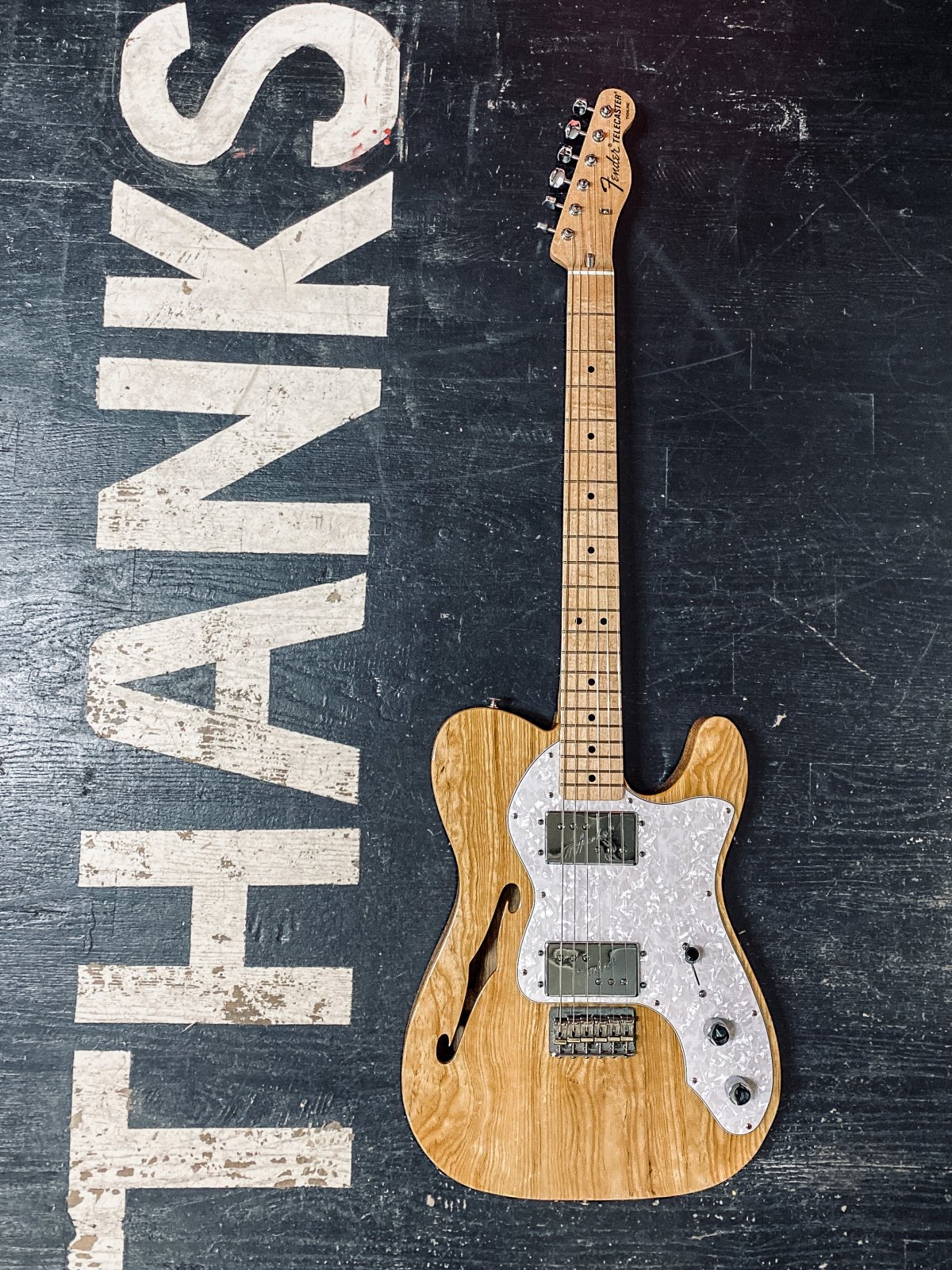 2015 Fender Classic Series 72 Telecaster Thinline Natural