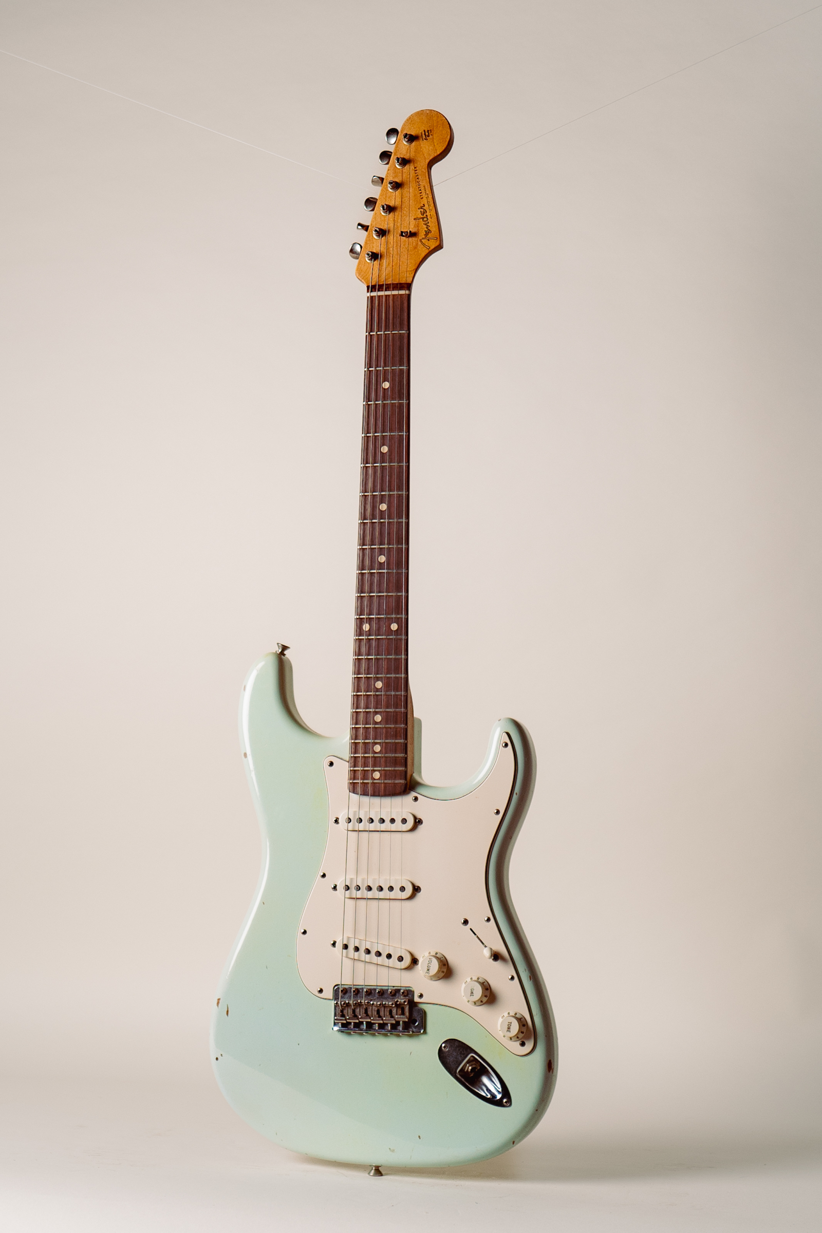 2018 Fender Custom Shop 1960 NoNeck Stratocaster Faded Sonic Blue