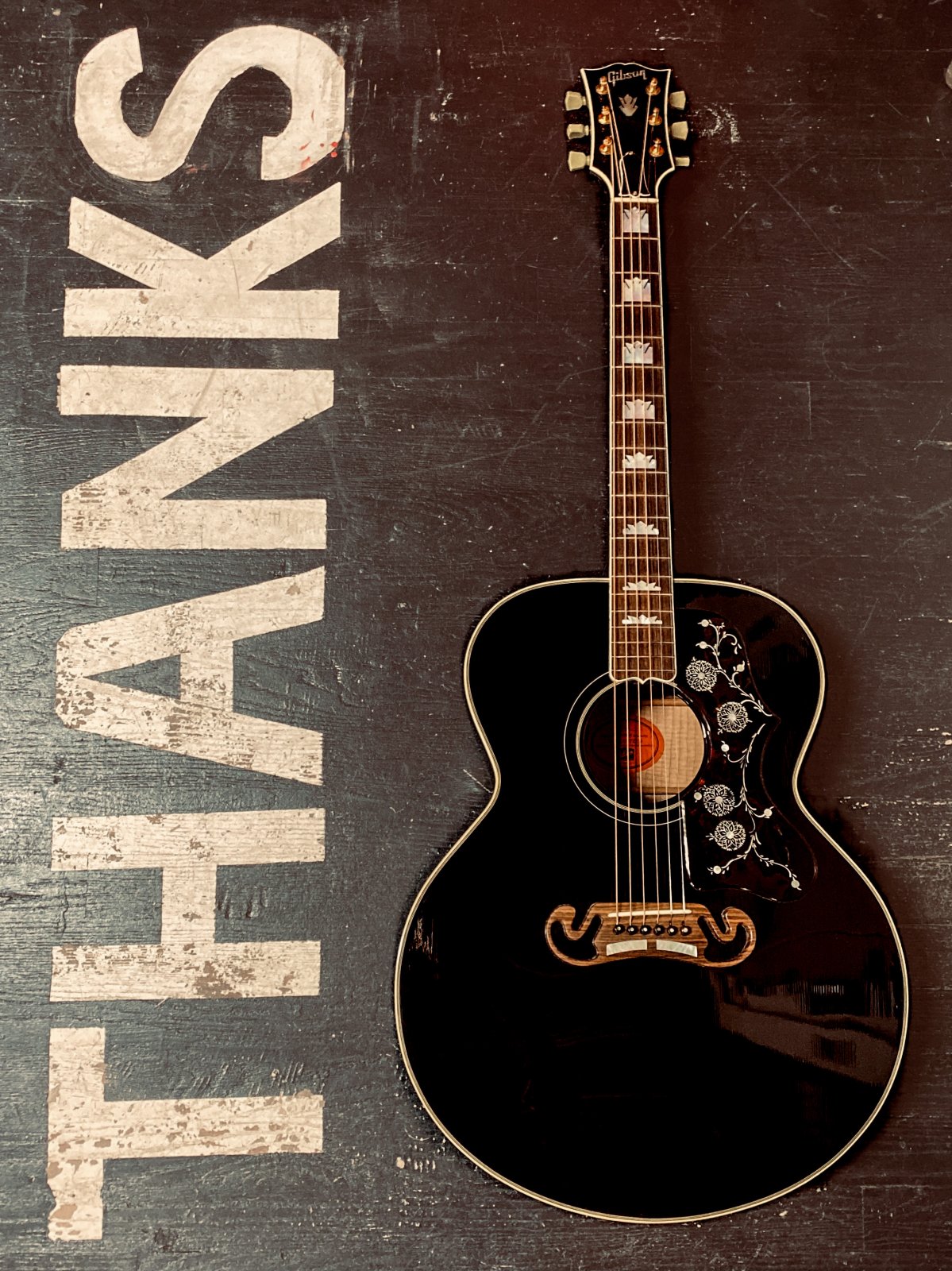 1995 Gibson J-200 Ebony