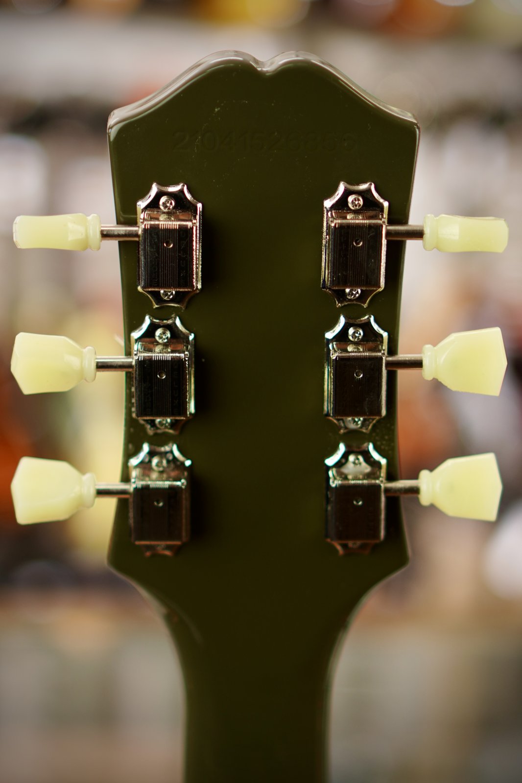 2021 Epiphone SG Standard '61 Maestro Vibrola Olive Drab Green