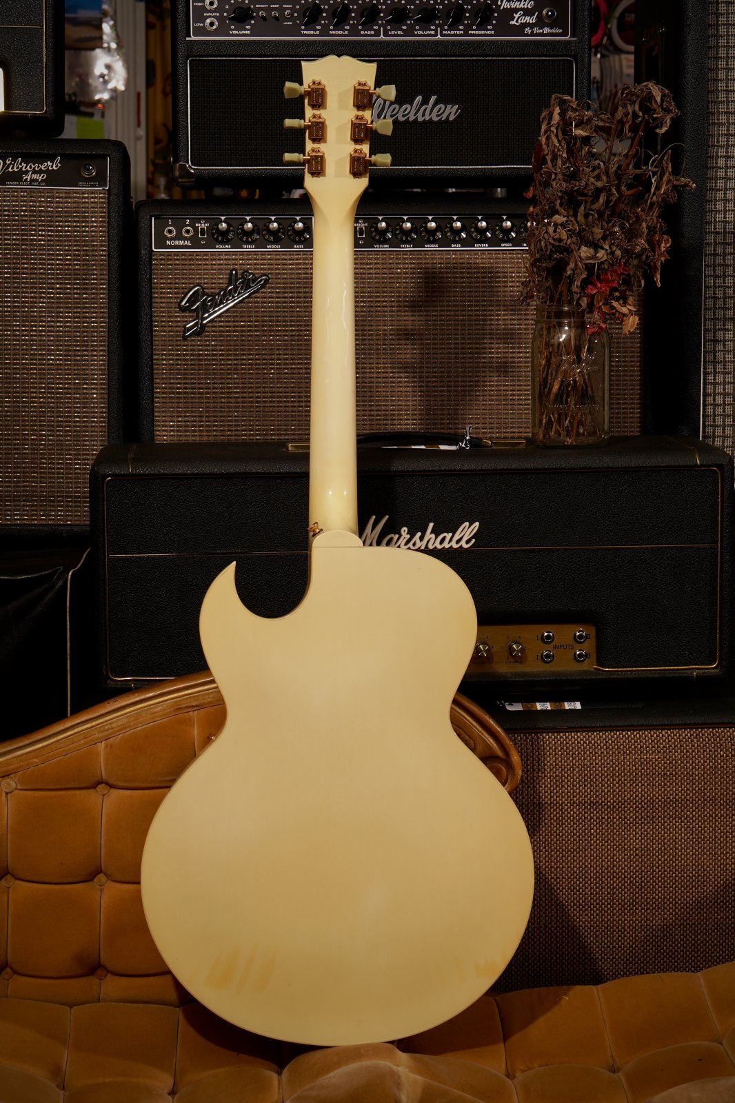 1988 Gibson ES-175D Alpine White All Mahogany