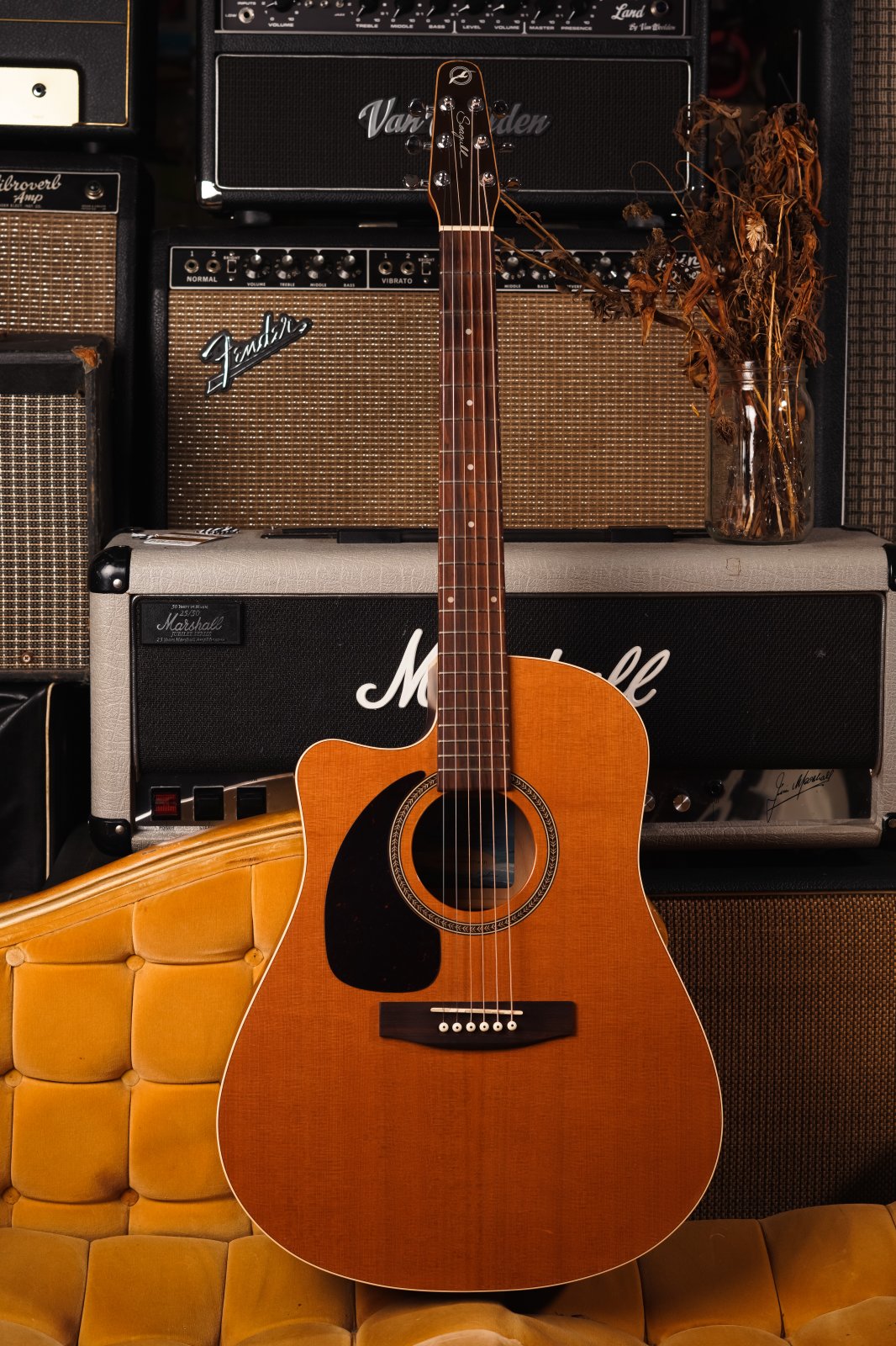2007 Seagull Performer CW Cedar GT Q1 Left Handed