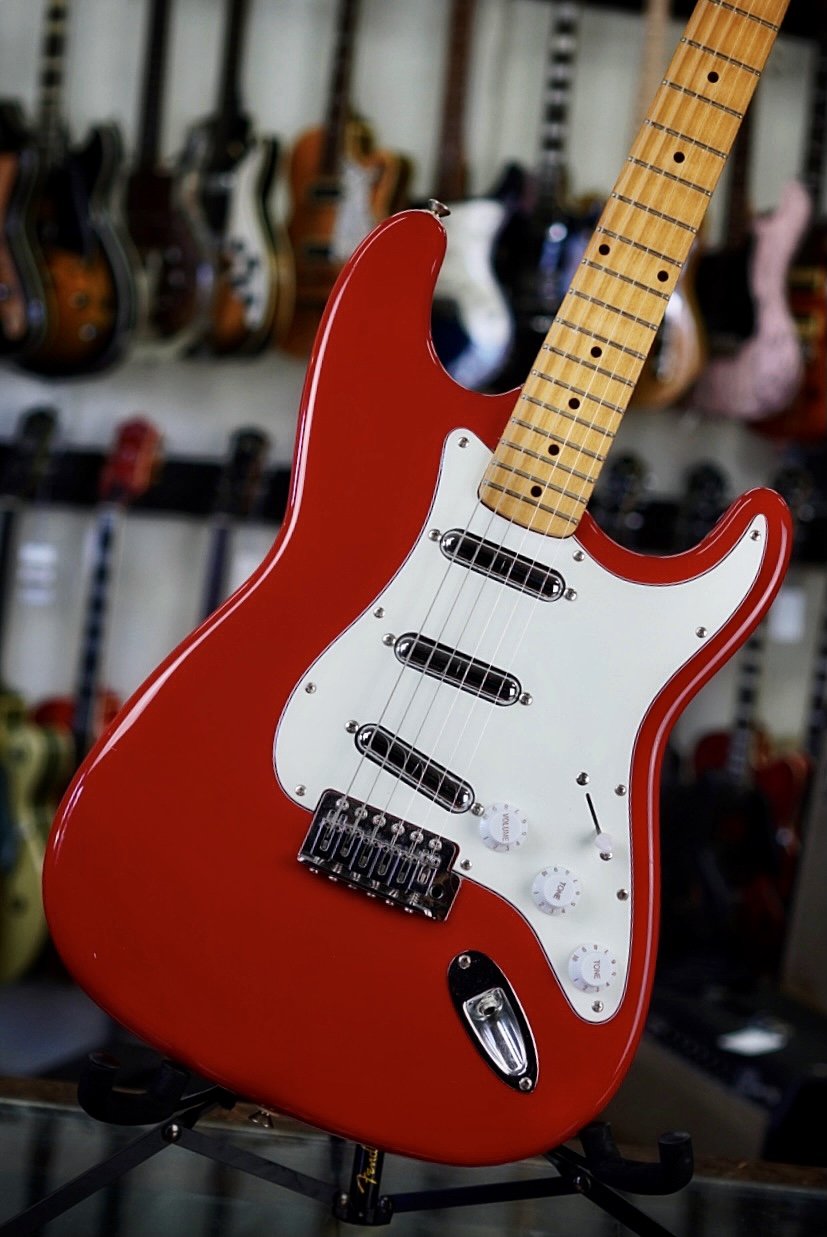 1992 Squier Stratocaster by Fender Made in Korea Black Logo