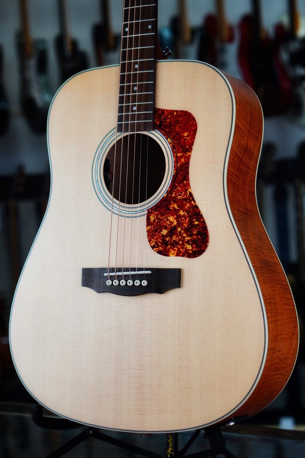 Guild D-240E LTD Flamed Mahogany Acoustic/Electric Westerly