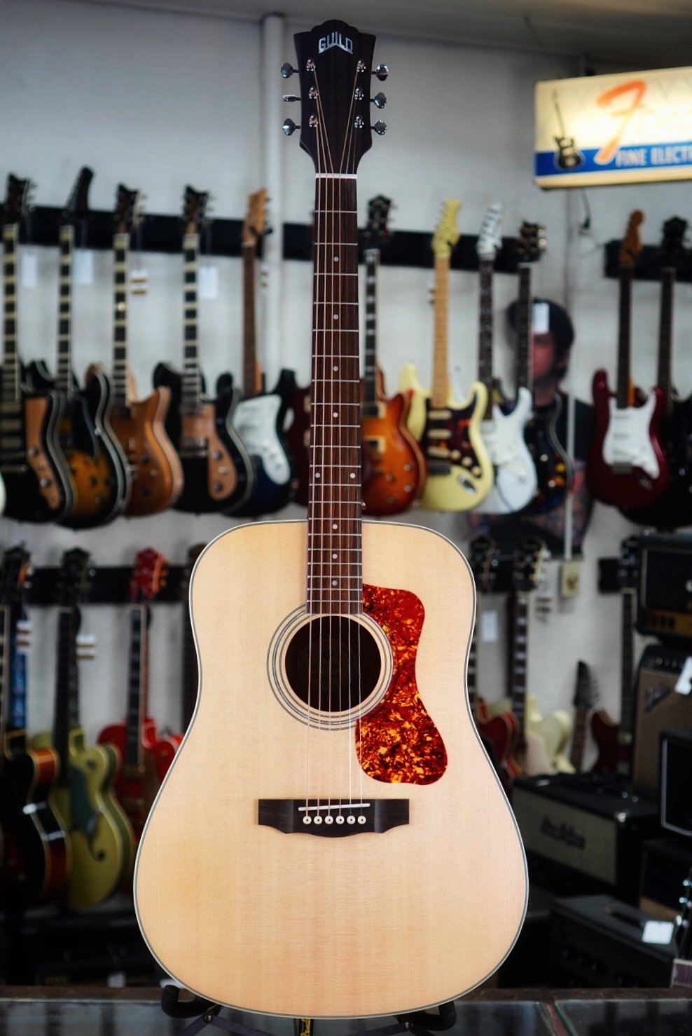 Guild D-240E LTD Flamed Mahogany Acoustic/Electric Westerly
