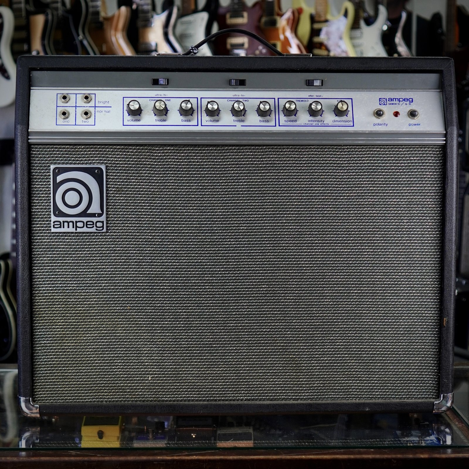 1969 Ampeg Gemini 12 G12 1x12 Combo Amp