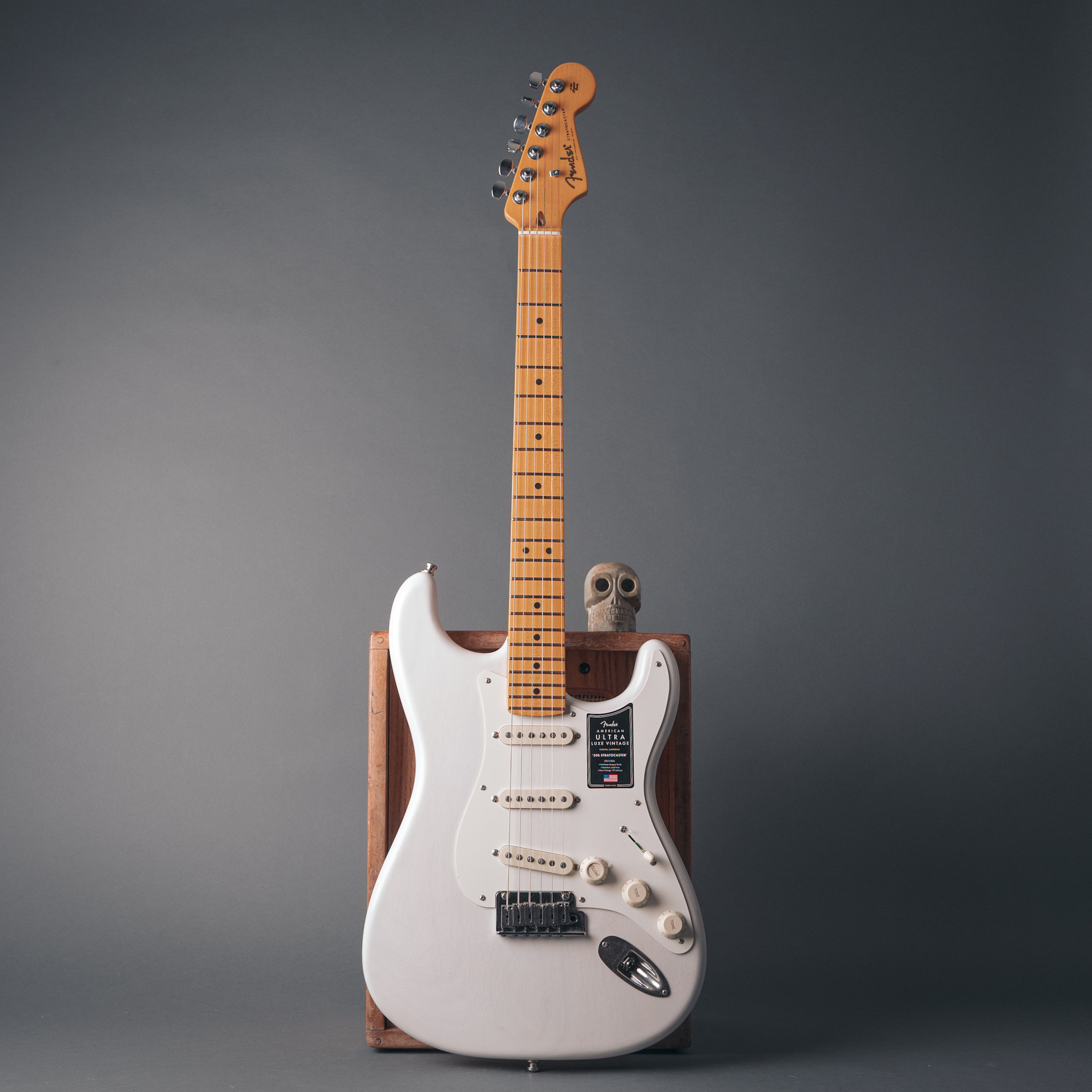 Fender American Ultra Luxe Vintage 50s Stratocaster White Blonde