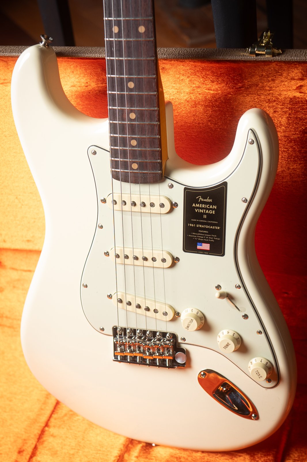 Fender American Vintage II 1961 Stratocaster Olympic White (new