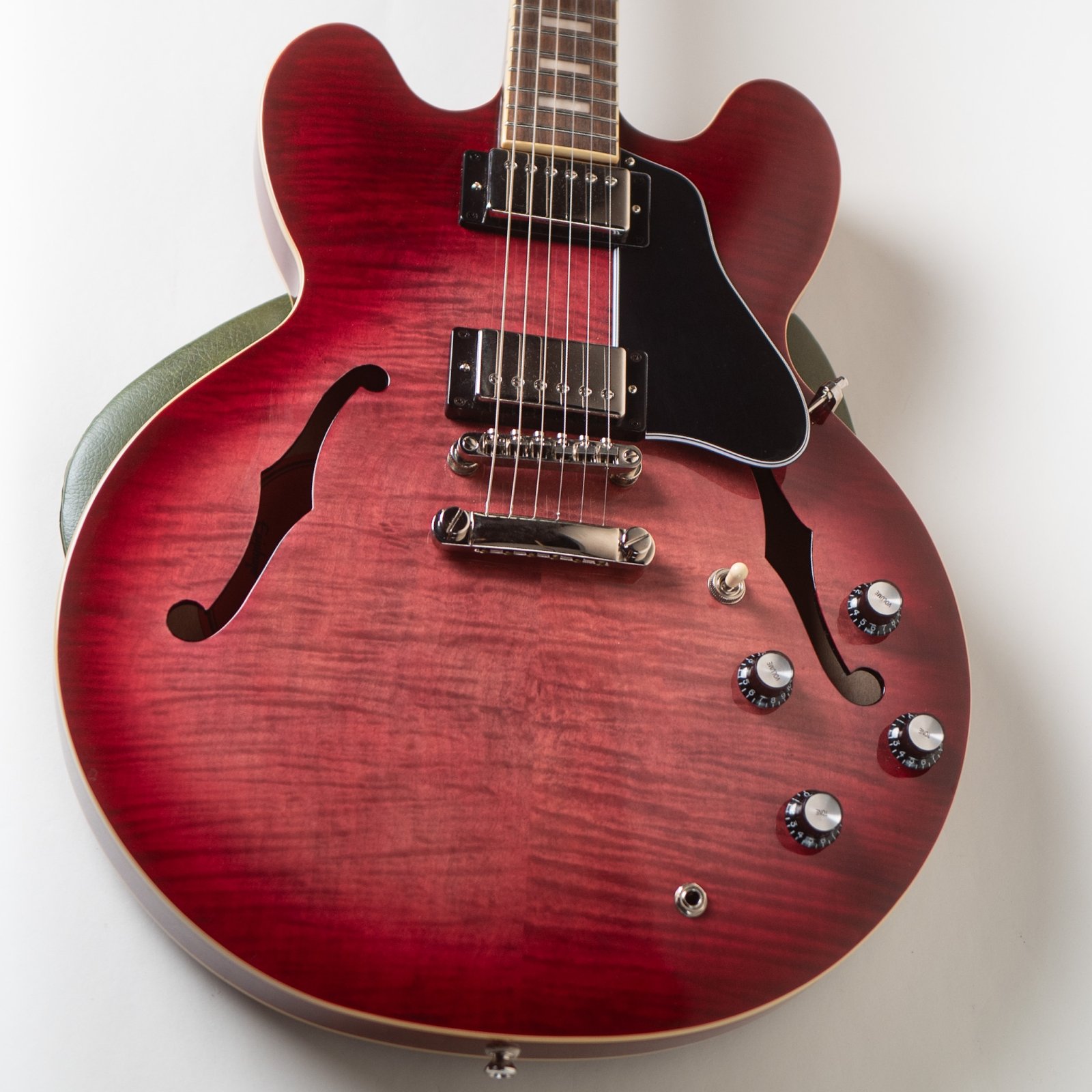 2021 Epiphone ES-335 Figured Limited Edition Raspberry Burst