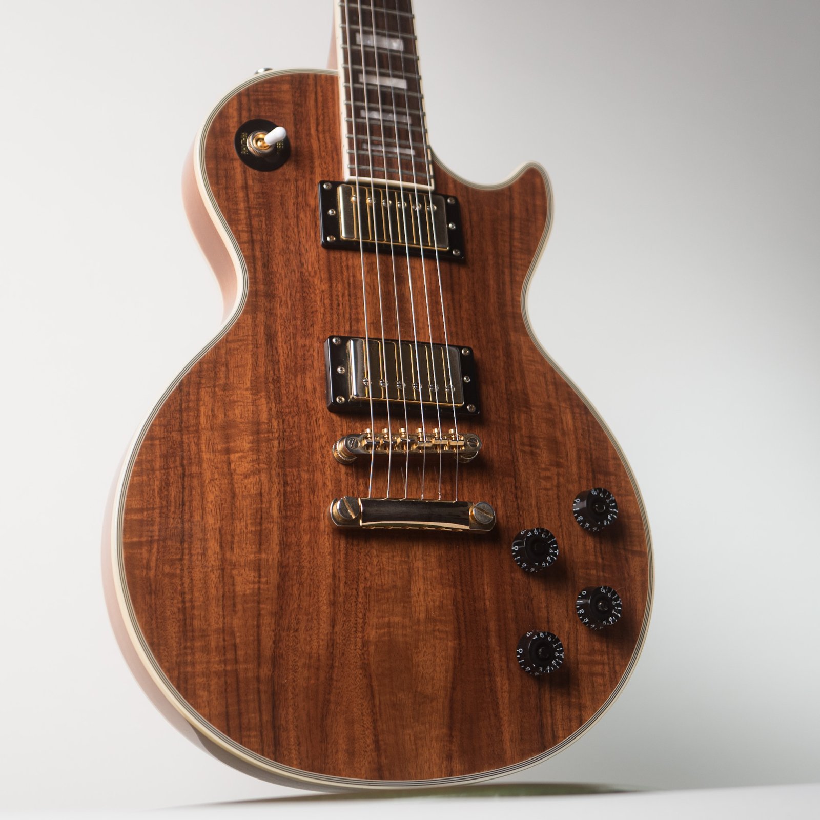 2019 Epiphone Les Paul Custom Pro Koa