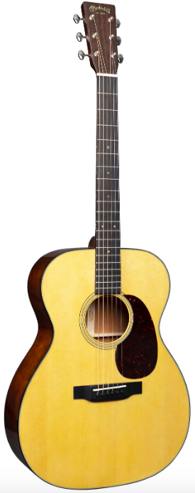 【美品】Martin 000-18 standard Platinum Martin Custom 000-18 Solid Mahogany Acoustic Guitar