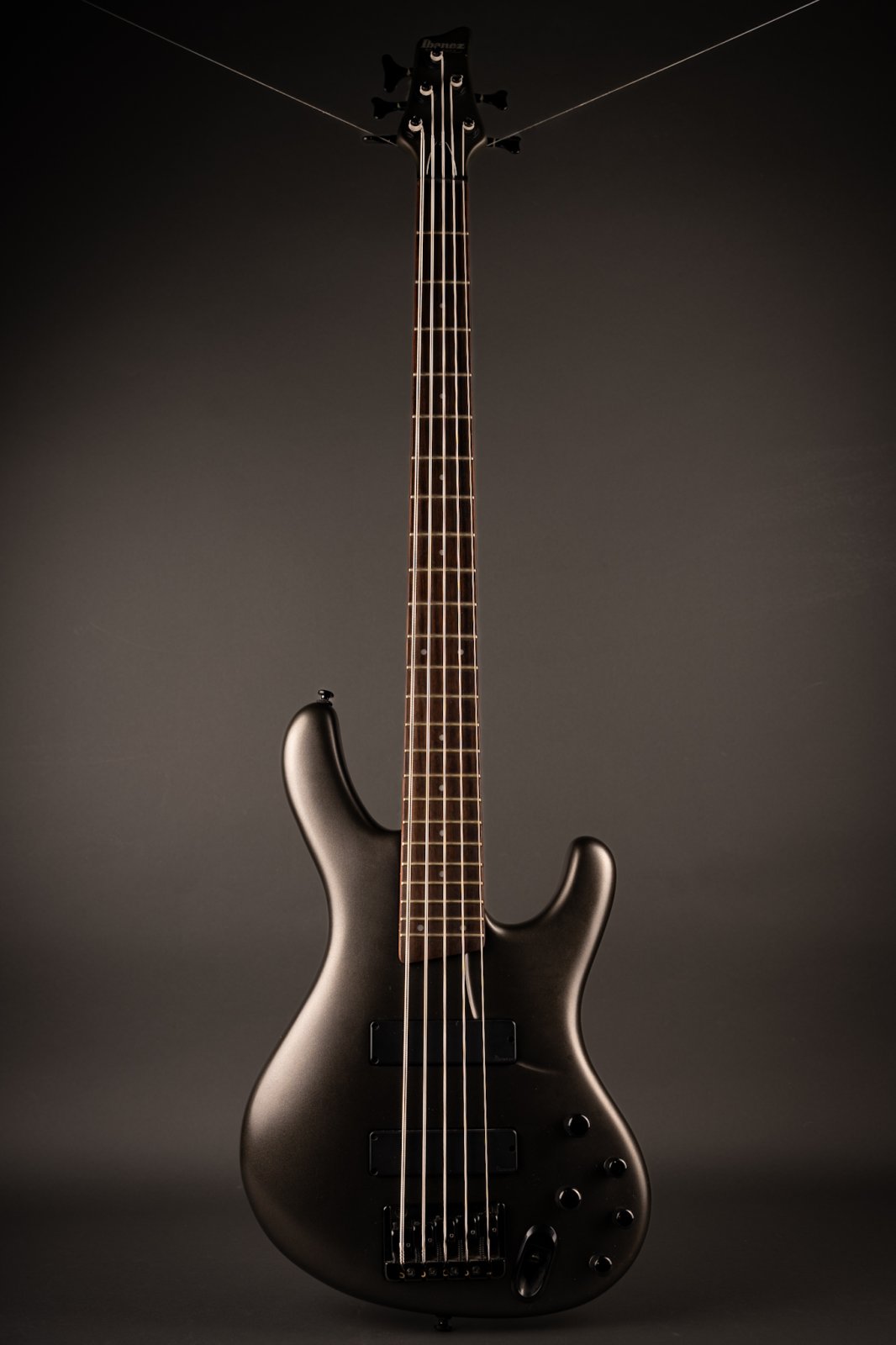 1998 Ibanez Ergodyne EDB605 5-String Bass Gray Pewter