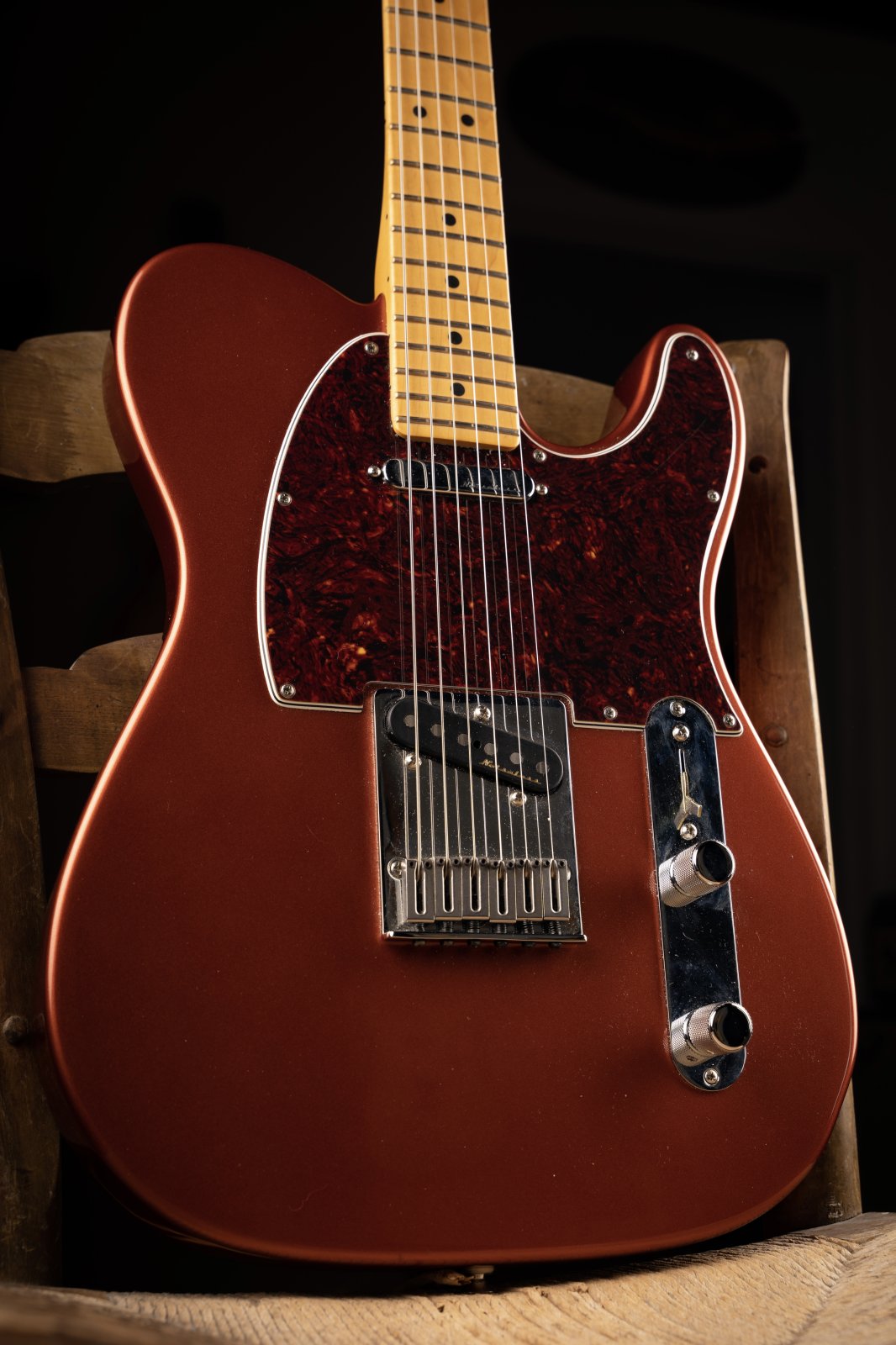 2021 Fender Player Plus Telecaster Aged Candy Apple Red