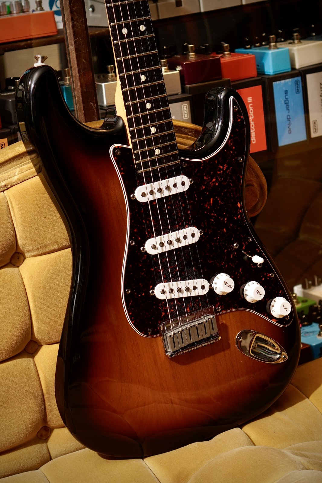 1998 Fender American Standard Stratocaster Hardtail Sunburst