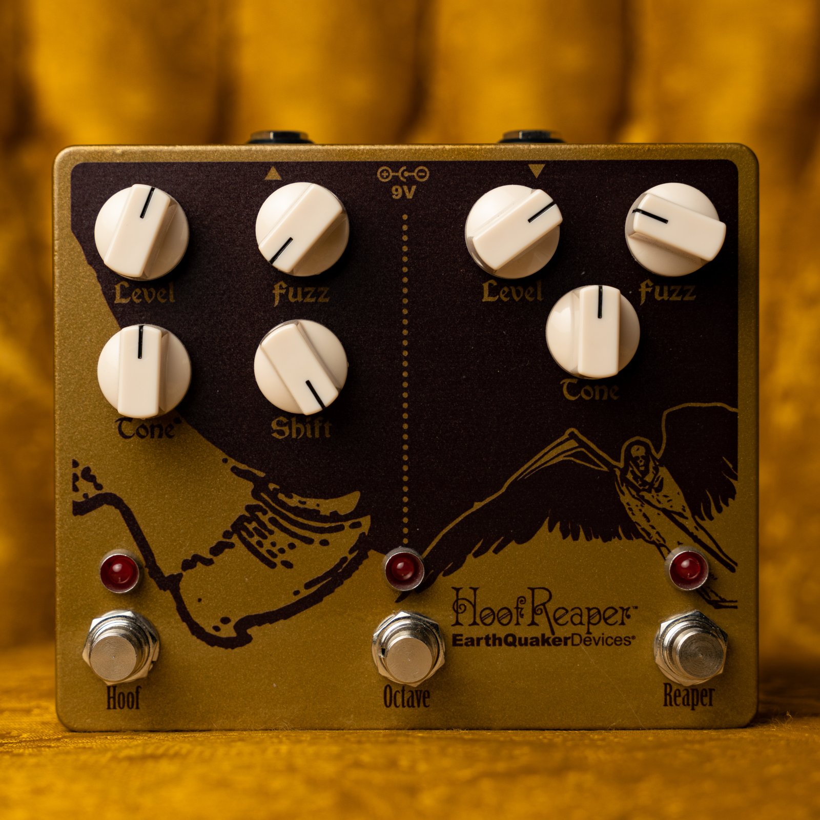 EarthQuaker Devices Hoof Reaper Dual Fuzz with Octave Up V2 (used)