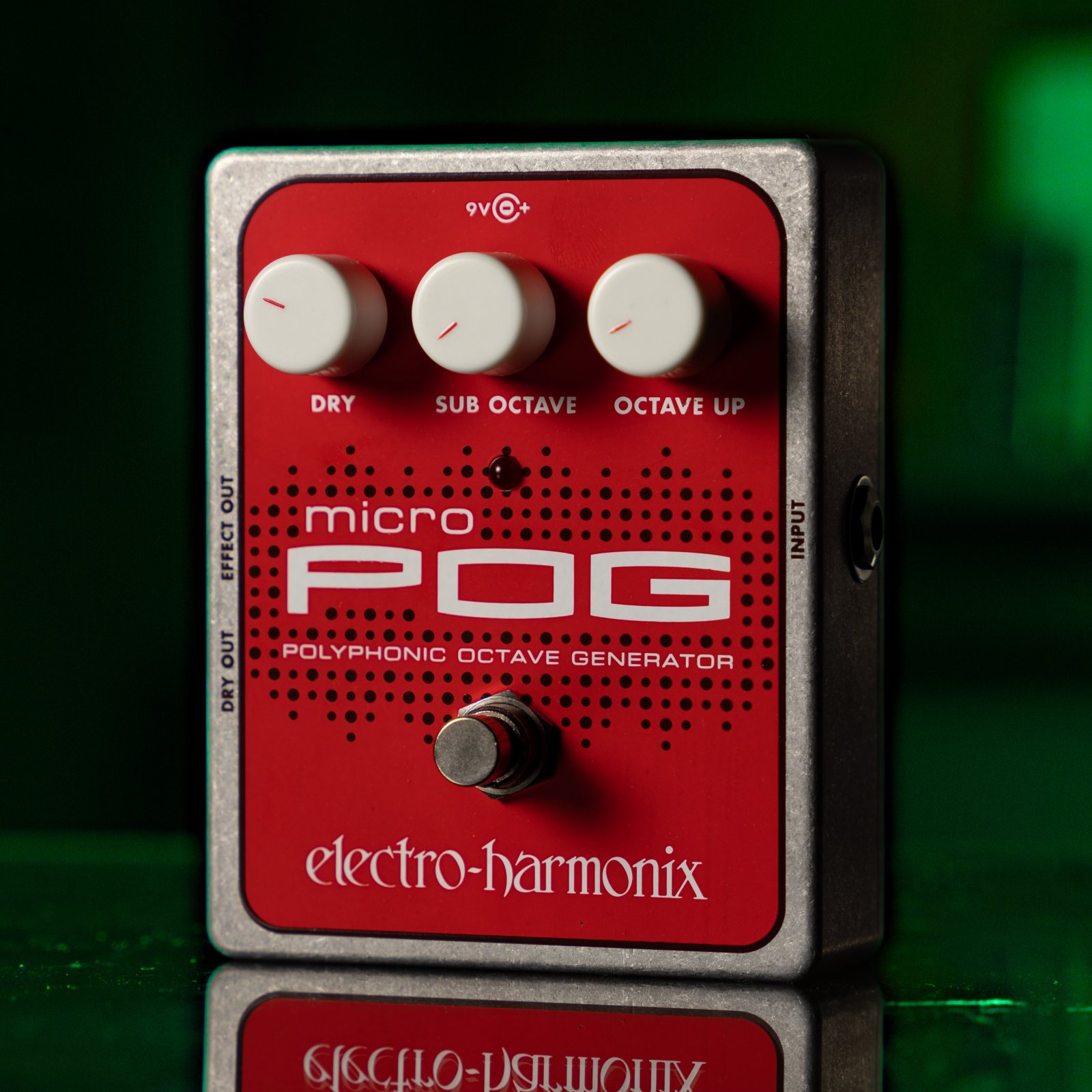 ギター electro-harmonix micro POG Electro-Harmonix Micro POG Polyphonic Octave Generator Pedal